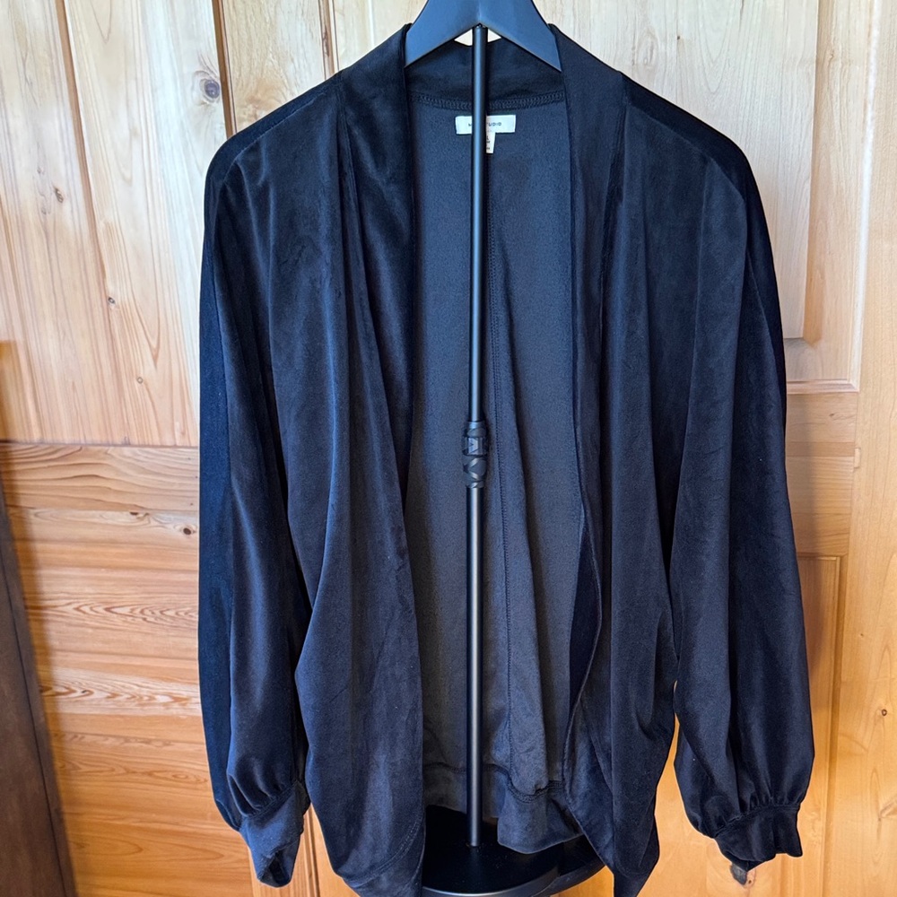 Max Studio Black Lightweight Jacket